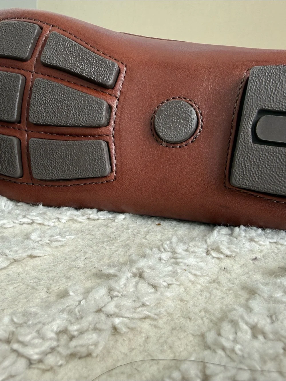 J. Crew Men's Brown Leather Penny Loafers